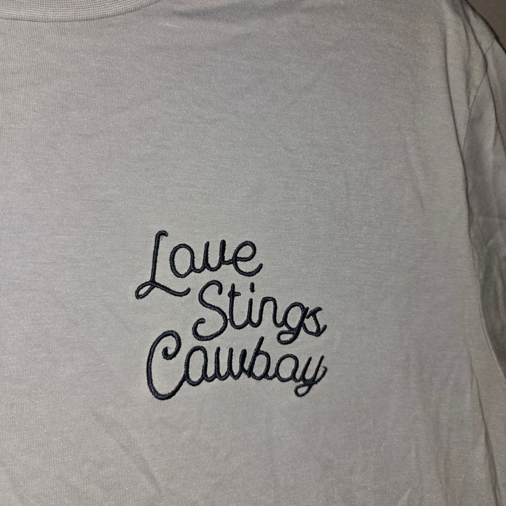 Sendero Provisions Co T-Shirt 3XL Mens Light Blue Love Stings Cowboy Scorpion - Picture 3 of 8